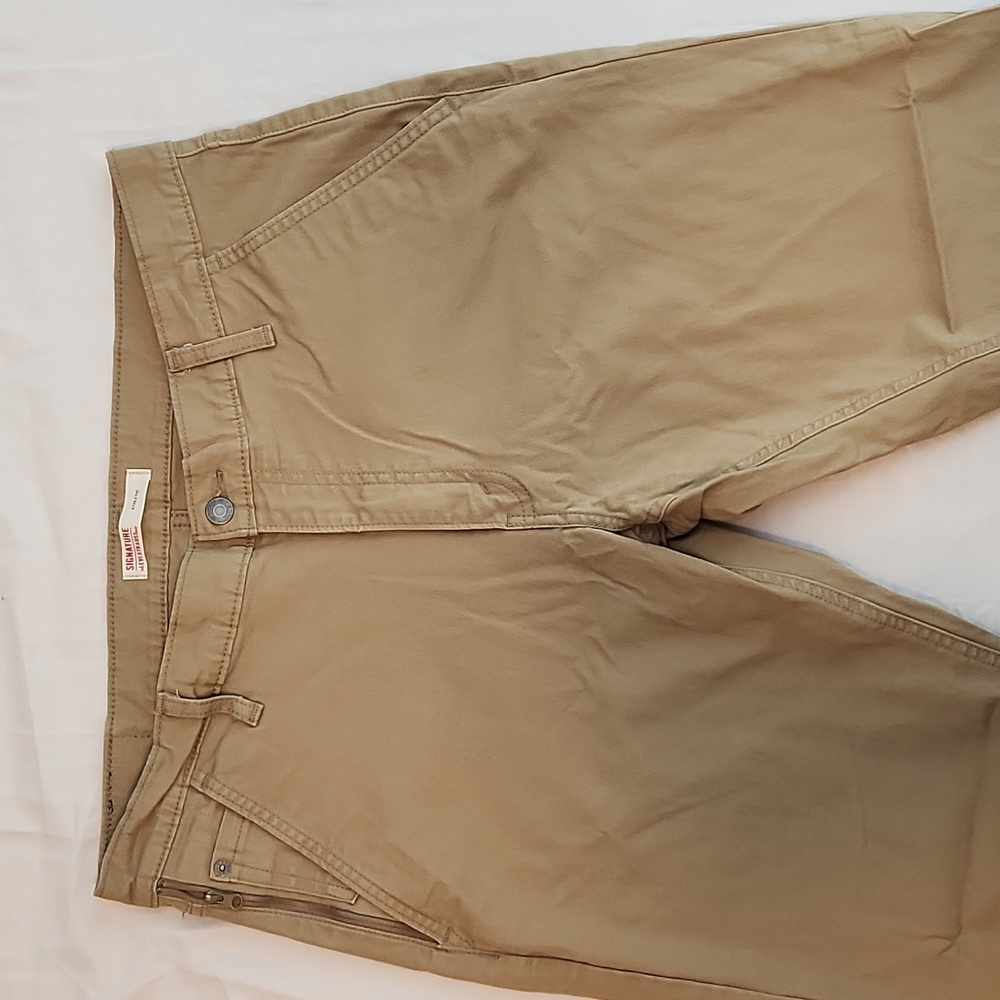 Levis Khaki Jeans, Athletic Cut, 36x30